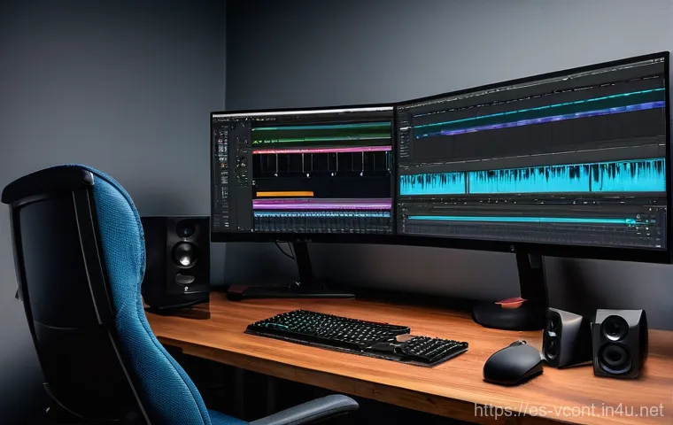 영상콘텐츠 전문가가 활용할 수 있는 무료 소스 - **Prompt 1: DaVinci Resolve - The Hollywood Studio at Home**
    "A diverse young adult, wearing a c...