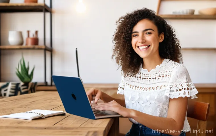 영상콘텐츠 제작을 위한 크리에이티브 브리프 작성법 - **Prompt 1: Engaging Spanish Content Creator**
    A bright, inviting studio or co-working space in ...