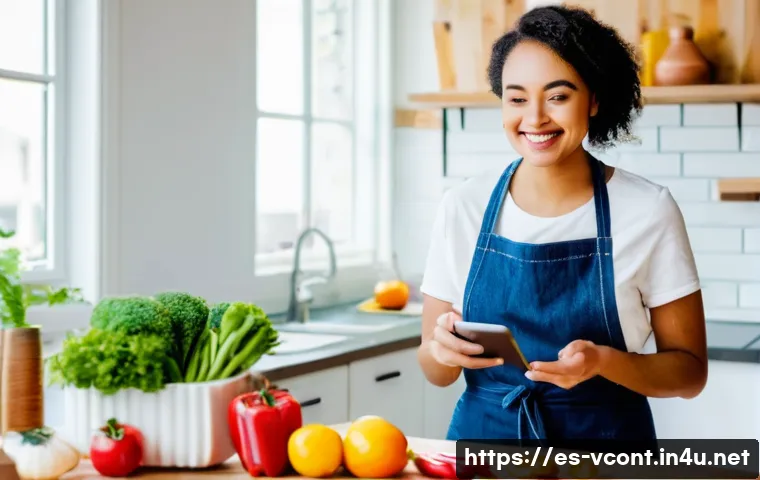 영상콘텐츠 전문가 이직 성공 사례 - **Prompt 1: "Discovering Your Creative Voice"**
    A vibrant, realistic photo of a young woman in h...